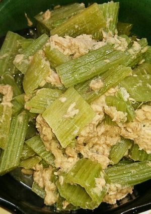 簡単!シーチキンとふきの煮物-レシピのメイン写真