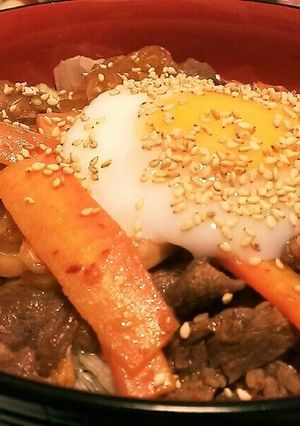 コストコのプルコギでチャプチェ丼！-レシピのメイン写真