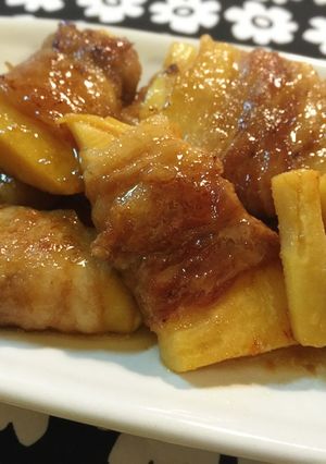 簡単美味しい♪筍の豚肉巻き〜甘辛ダレで〜-レシピのメイン写真