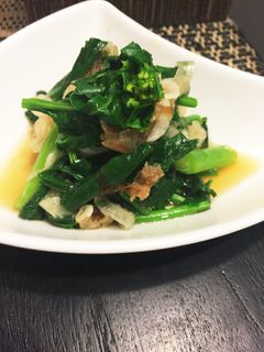 簡単♡菜の花と新玉ねぎのおかかポン酢和え-レシピのメイン写真