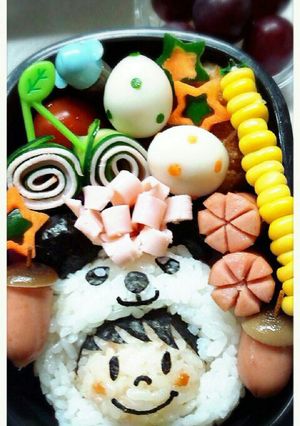 着ぐるみパンダ弁当-レシピのメイン写真