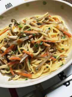 残り物きんぴらごぼうでスープパスタ☆-レシピのメイン写真