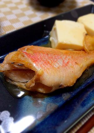 赤魚(ドレス)の煮付け-レシピのメイン写真