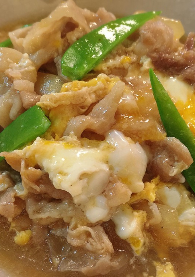 丼にも♪簡単美味しい♪豚肉の卵とじ-レシピのメイン写真