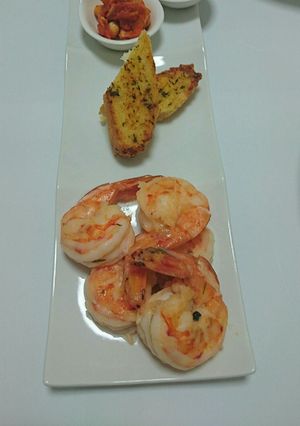 海老のにんにくバター炒め-レシピのメイン写真