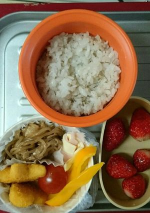 中学生男子 お弁当 280412-レシピのメイン写真