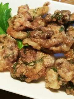 大葉と豚肉のカリカリ香味揚げ焼き♡♡-レシピのメイン写真