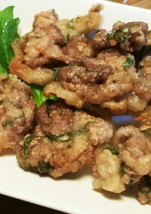 大葉と豚肉のカリカリ香味揚げ焼き♡♡-レシピのメイン写真