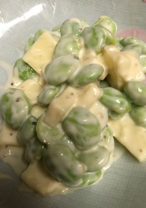 お弁当に！枝豆チーズのマヨネーズあえ-レシピのメイン写真