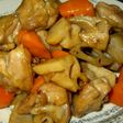 れんこんと鶏肉のこってり煮
