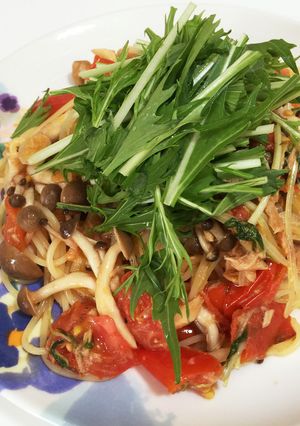 残り物野菜でコンソメパスタ-レシピのメイン写真