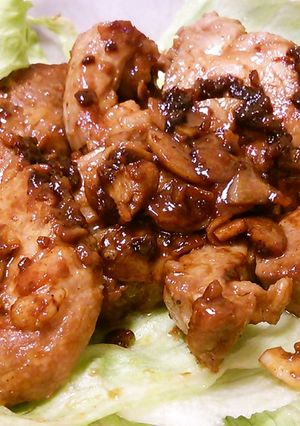 豚肩ロースのカレーソース焼き。-レシピのメイン写真