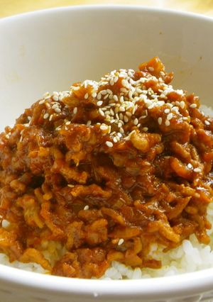 簡単!便利な常備菜!!ピリ辛豚味噌-レシピのメイン写真