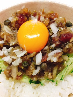 ご飯進みすぎ!マグロタルタルの美味しい丼-レシピのメイン写真