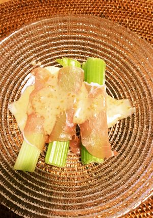 まるごとセロリの生ハム巻サラダ-レシピのメイン写真