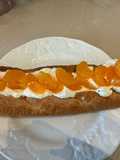 フランスパン　フルーツ生クリーム