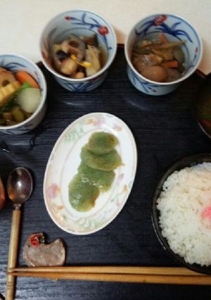 血管ダイエット食722（煮物トリオ）-レシピのメイン写真