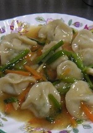 冷凍水餃子をつかった中華風あんかけ-レシピのメイン写真
