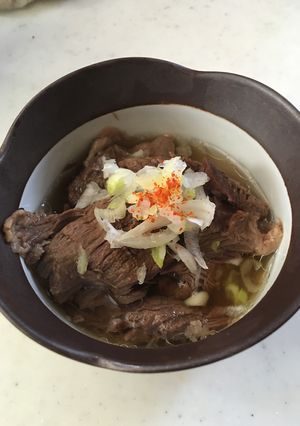 トロトロ牛すじ肉だけの煮込み-レシピのメイン写真