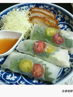生春巻き豚しゃぶ-レシピのメイン写真