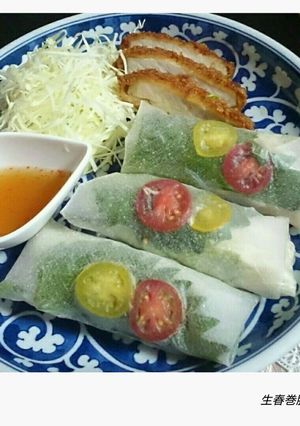生春巻き豚しゃぶ-レシピのメイン写真
