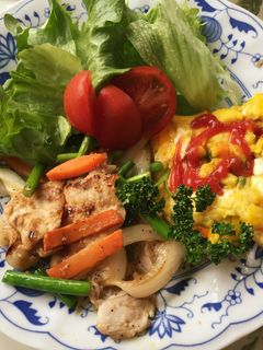 豚薄切り肉のレモン塩麹漬け野菜炒め-レシピのメイン写真