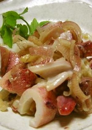 材料2つ★いかとみょうがの酢味噌和え-レシピのメイン写真