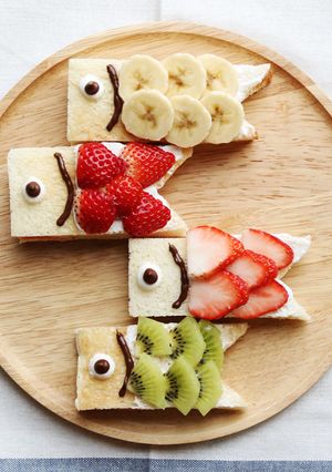 子供の日に！鯉のぼりスティックサンド-レシピのメイン写真