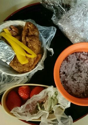 中学生男子 お弁当 280413-レシピのメイン写真