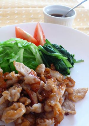 おいちい！★安上がり★豚肉のしょうがだれ-レシピのメイン写真