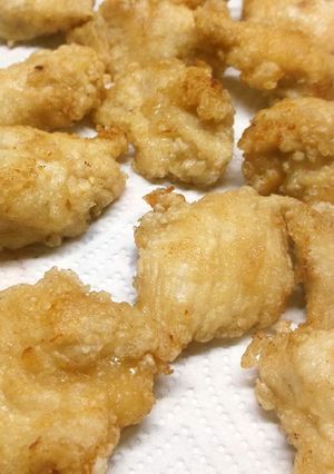 新玉ねぎでしっとり鳥胸肉のから揚げ☆-レシピのメイン写真
