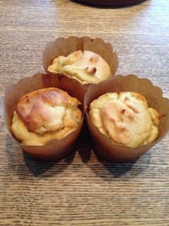 焼き芋とりんごの米粉マフィン-レシピのメイン写真