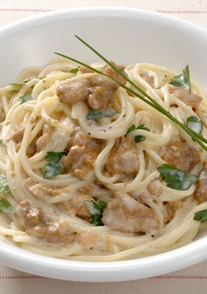 生仕立て粒うにのクリームパスタ-レシピのメイン写真