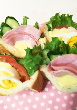 ポケットサンド☆美味しいはちみつマヨ-レシピのメイン写真