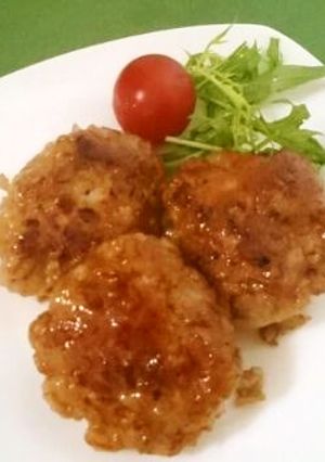 もやしくんバーグ-レシピのメイン写真