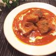 柔らか♡牛バラ肉のトマトクリーム煮込み