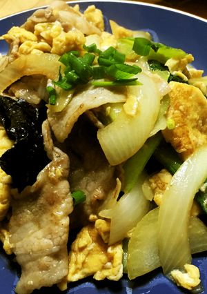 卵とキクラゲの炒め (ムースーロ)-レシピのメイン写真