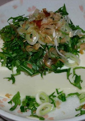 いい香り♡ごま油で冷奴-レシピのメイン写真