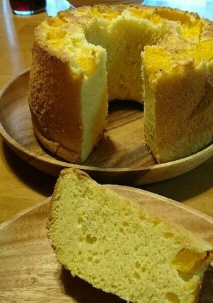野菜&果物シフォン③オレンジシフォン✨-レシピのメイン写真