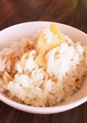 たけのこと油揚げの簡単混ぜご飯-レシピのメイン写真