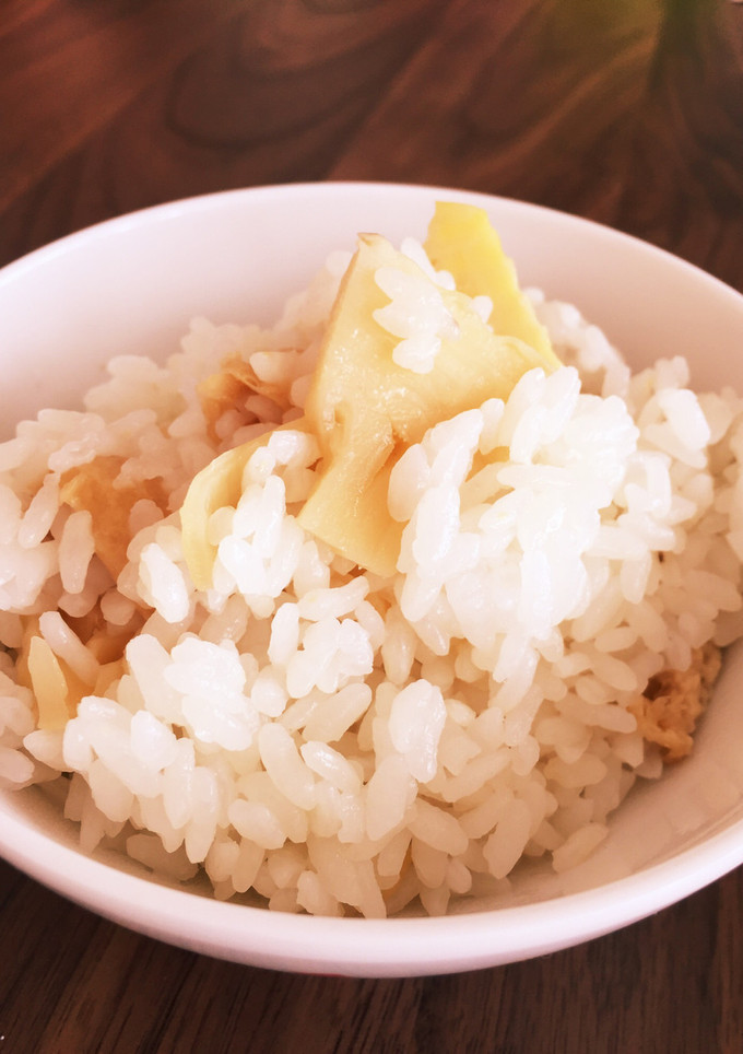 たけのこと油揚げの簡単混ぜご飯-レシピのメイン写真