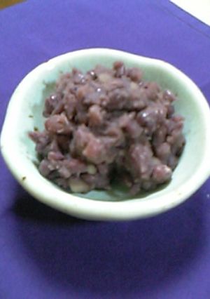 適当に小豆で粒あんを作ってみました♪-レシピのメイン写真