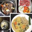 加圧で蒸したキャベツで作るグリーンカレー