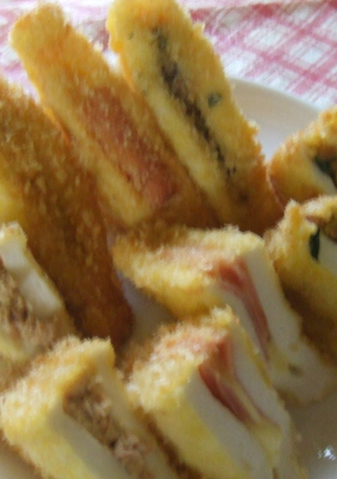 はんぺんの３種揚げ-レシピのメイン写真