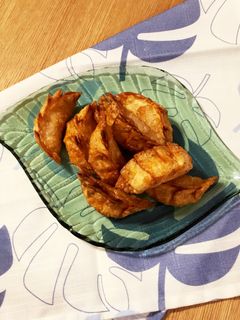 おつまみに!簡単!さきイカの揚げ餃子☆-レシピのメイン写真