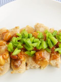 スナックえんどうと豚ロースのマヨみそピー-レシピのメイン写真