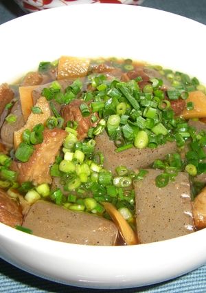 圧力鍋で簡単☆牛すじコンニャク-レシピのメイン写真