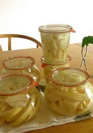 WECKを使った筍の瓶詰め-レシピのメイン写真