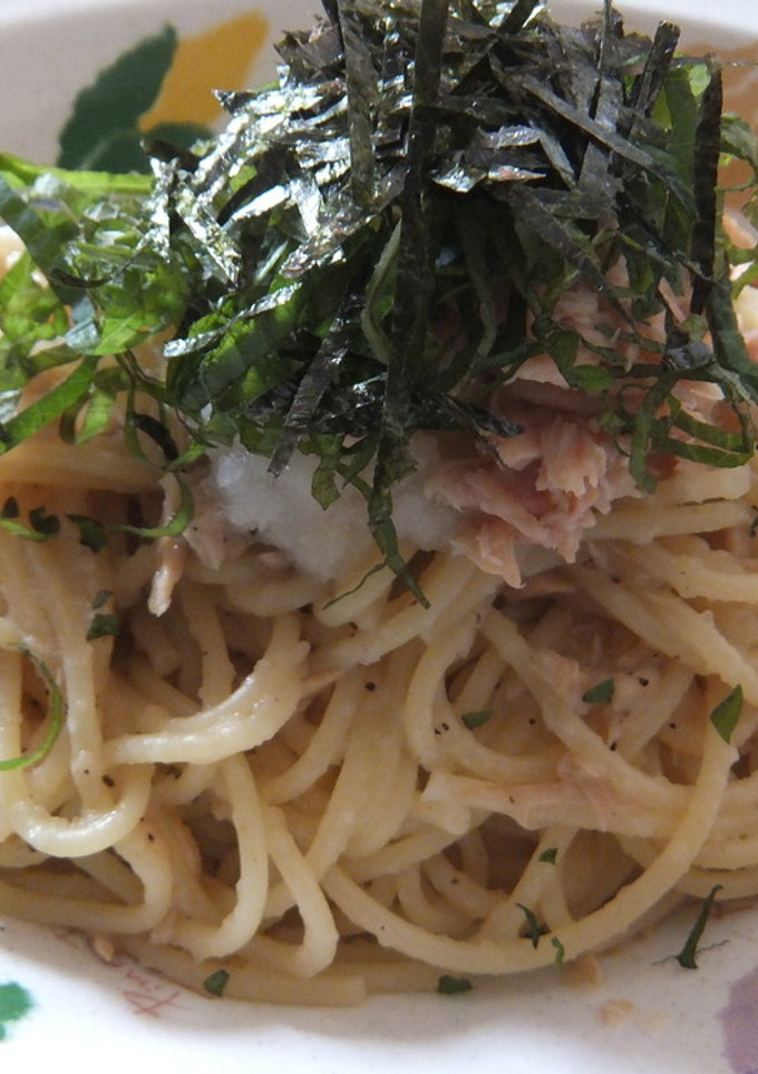 簡単☆ツナと大根おろしの和風パスタ-レシピのメイン写真