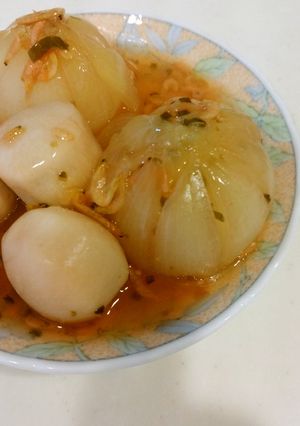 お吸い物の素で玉ねぎあんかけ煮-レシピのメイン写真